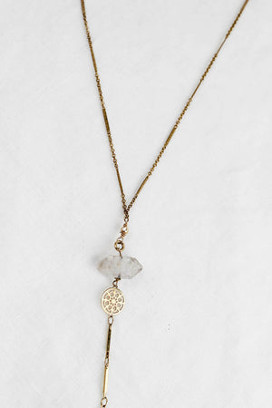 Lover Drop Spike Necklace