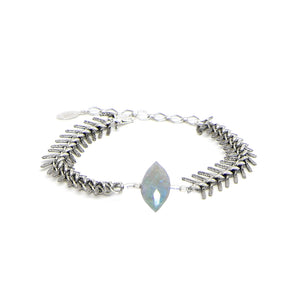 Cleopatra Silver Bracelet