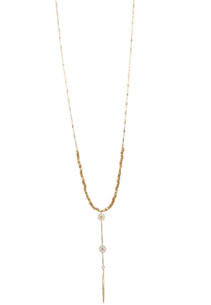 Lover Gold Spike Necklace