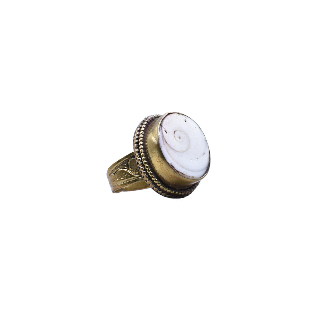 Intricate Gold Finger Bracelet
