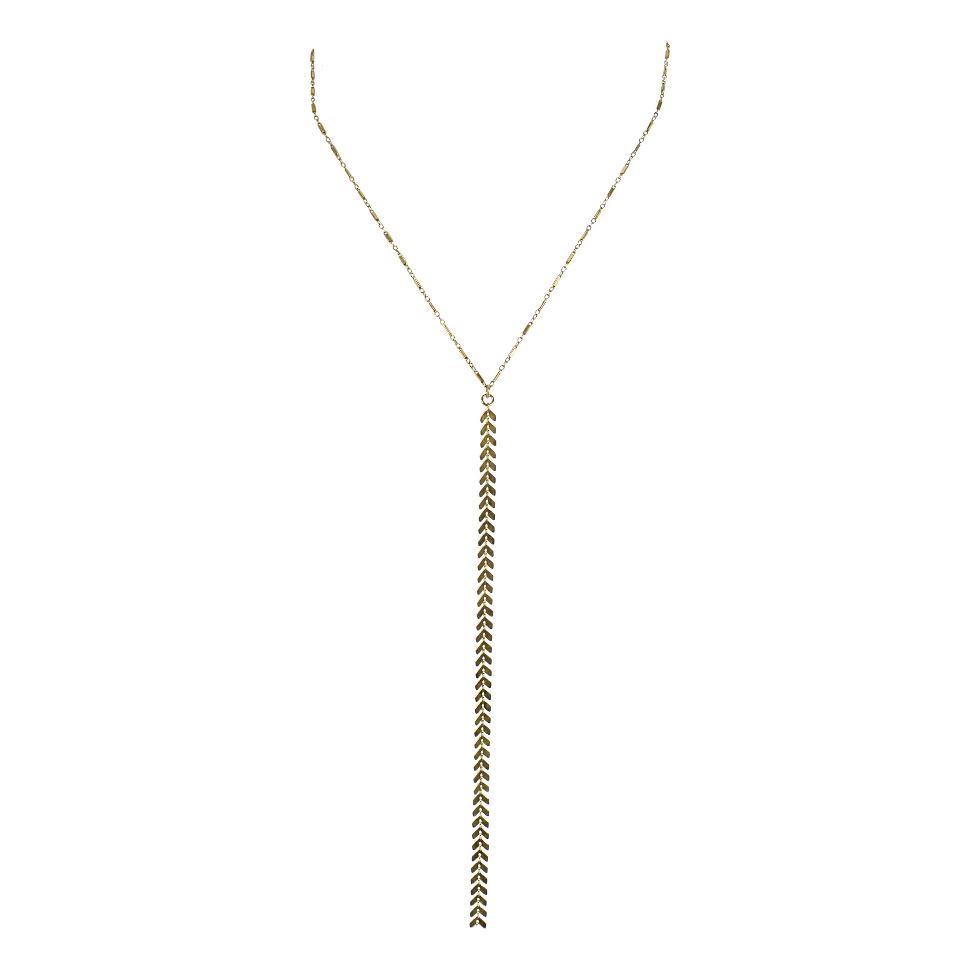 Lover Gold Spike Necklace