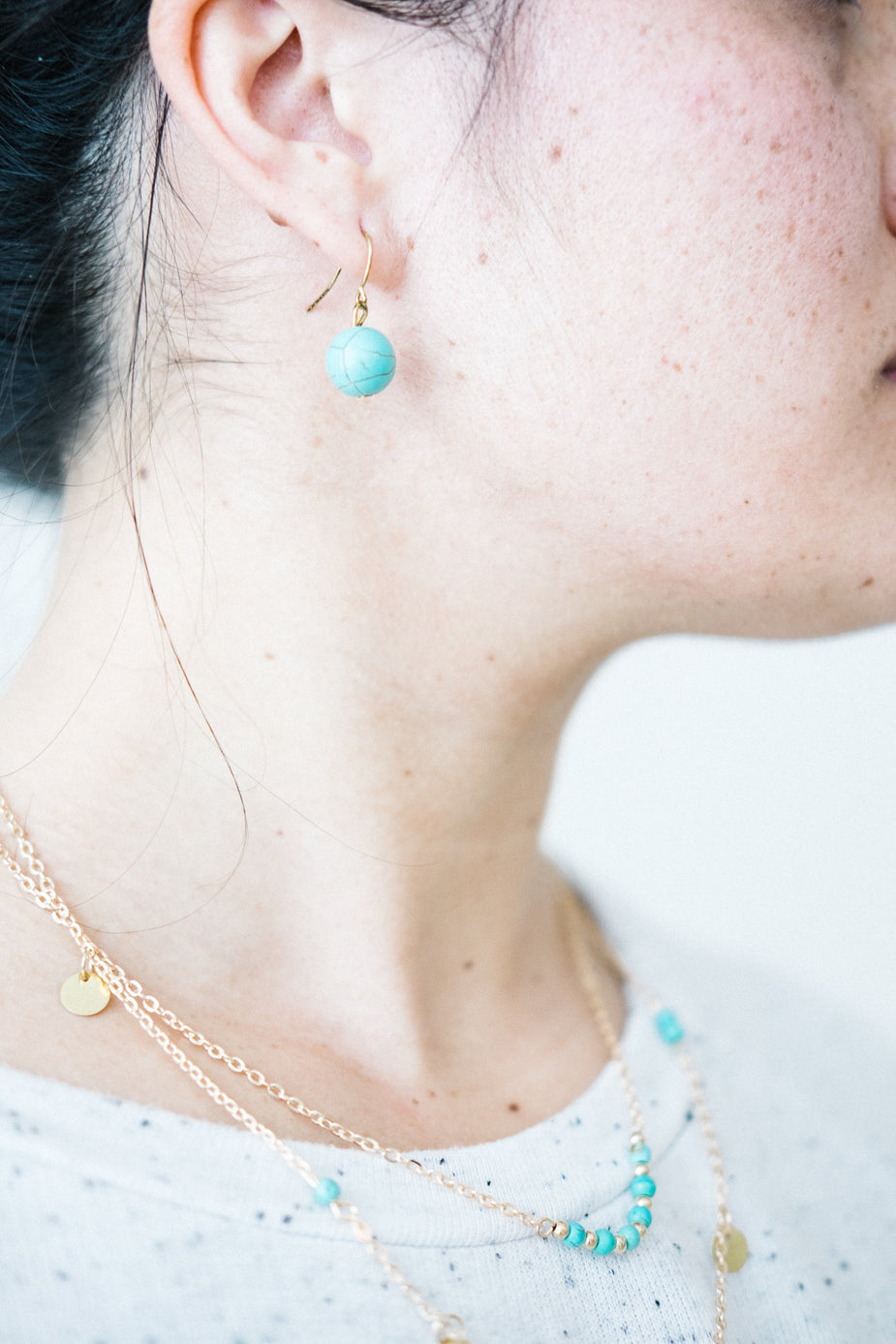 Silver Threader Necklace