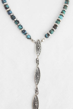 Tulum Diamond Spike Lariat Necklace