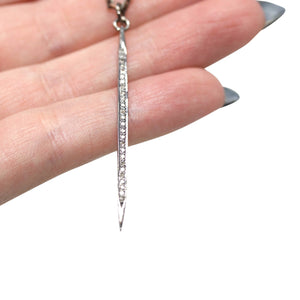 Diamond Spike Chain Necklace