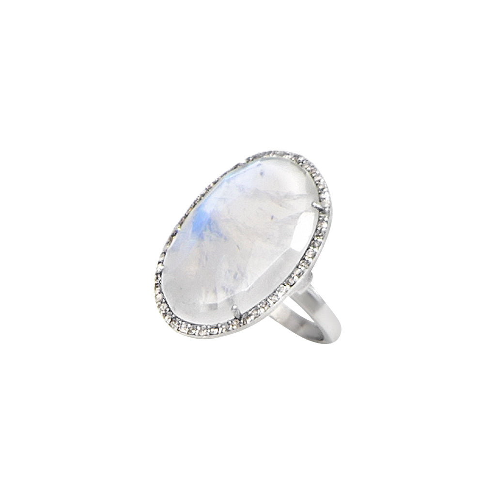 Blue Moonstone Ring, Faceted Moonstone Ring, Oval Cut , June Birthstone Ring  - Etsy | Moonstone ring sterling silver, June birthstone ring, Unique ring  designs