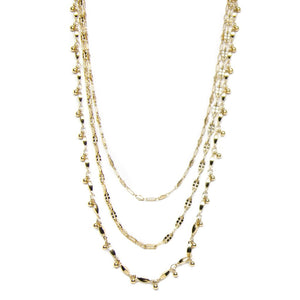 Lover Layered Necklace in Gold