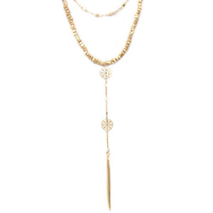 Lover Gold Spike Necklace